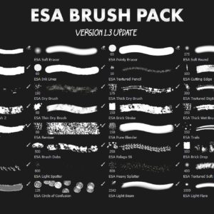ESA Digital Art Brush Pack